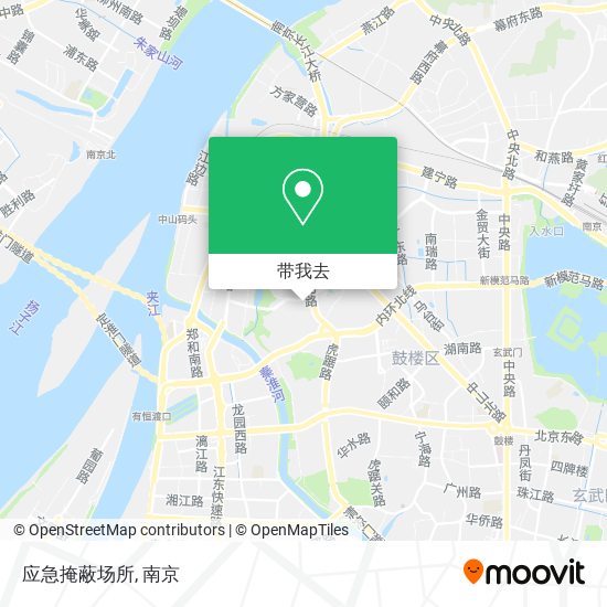 应急掩蔽场所地图