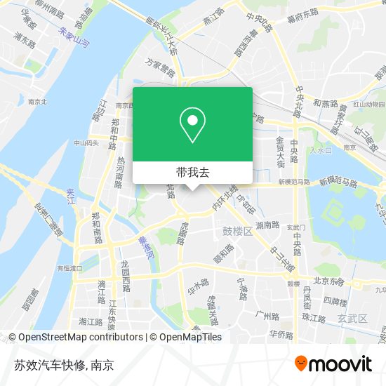 苏效汽车快修地图