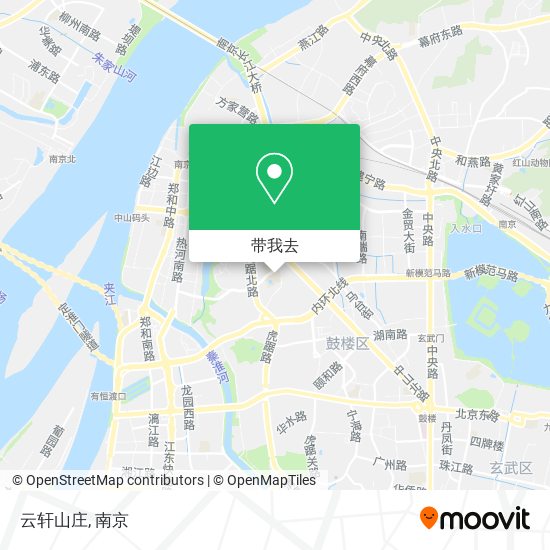 云轩山庄地图