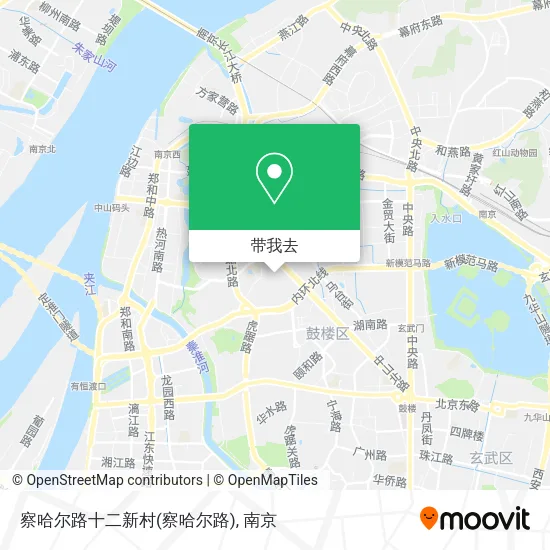 察哈尔路十二新村地图