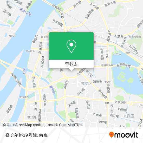察哈尔路39号院地图