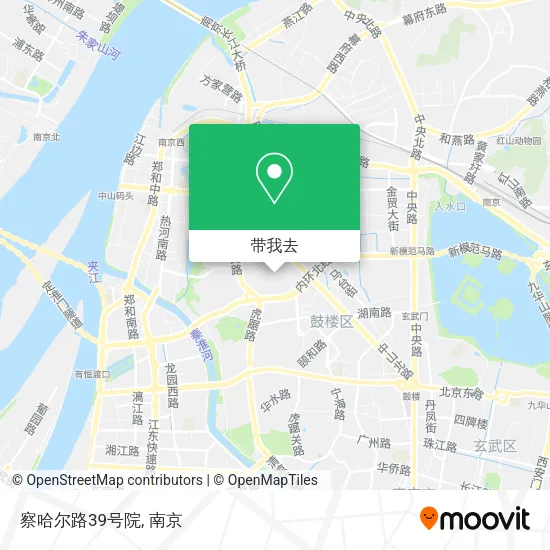 察哈尔路39号院地图