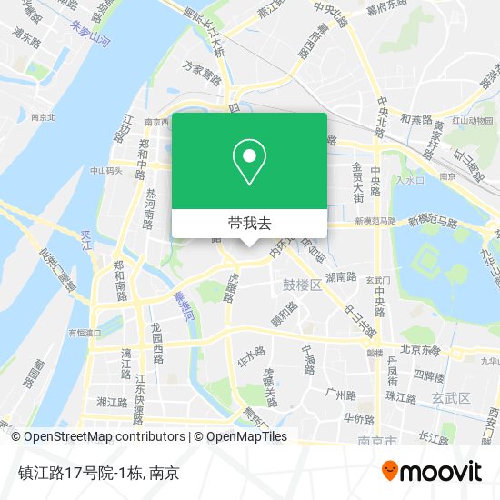 镇江路17号院-1栋地图