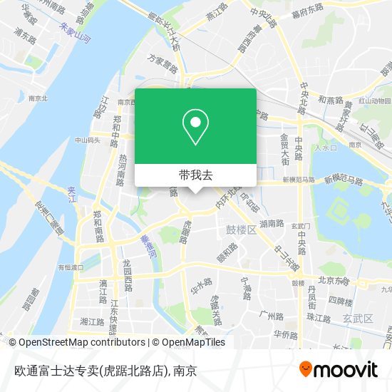 欧通富士达专卖(虎踞北路店)地图