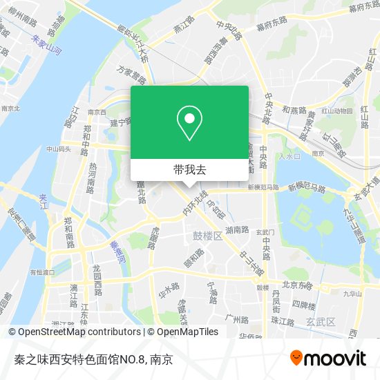 秦之味西安特色面馆NO.8地图