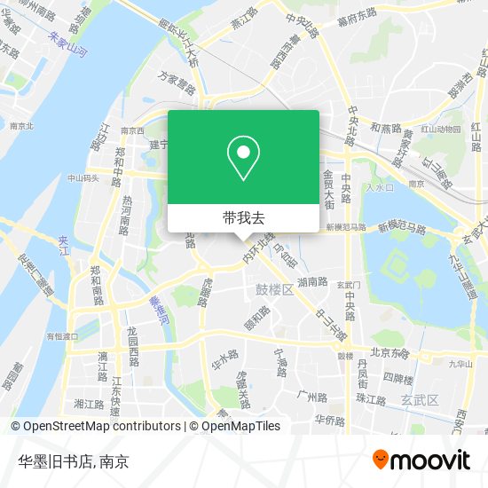 华墨旧书店地图
