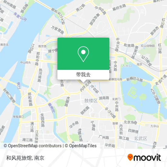 和风苑旅馆地图