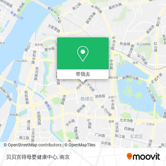 贝贝宫得母婴健康中心地图