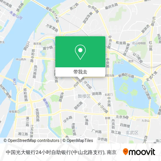 中国光大银行24小时自助银行(中山北路支行)地图