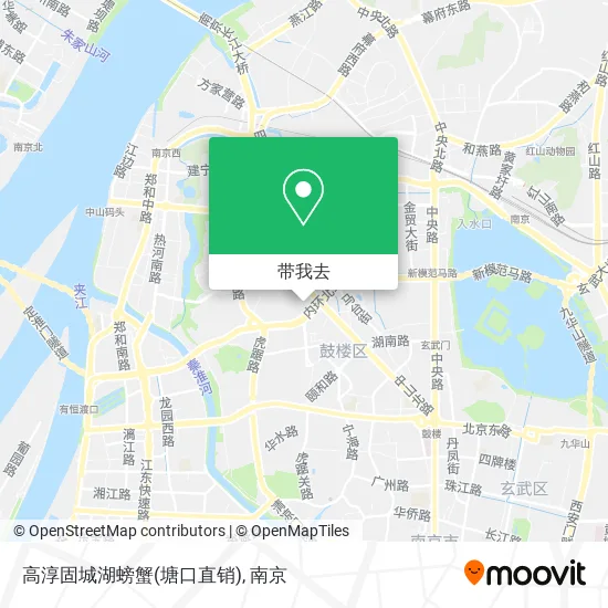 高淳固城湖螃蟹(塘口直销)地图
