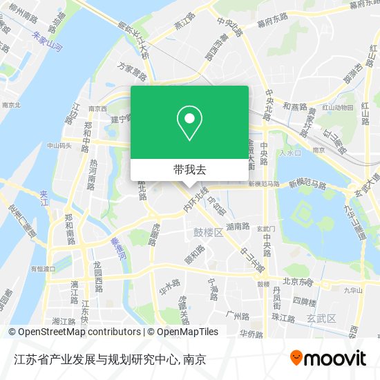 江苏省产业发展与规划研究中心地图