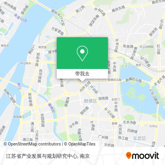江苏省产业发展与规划研究中心地图