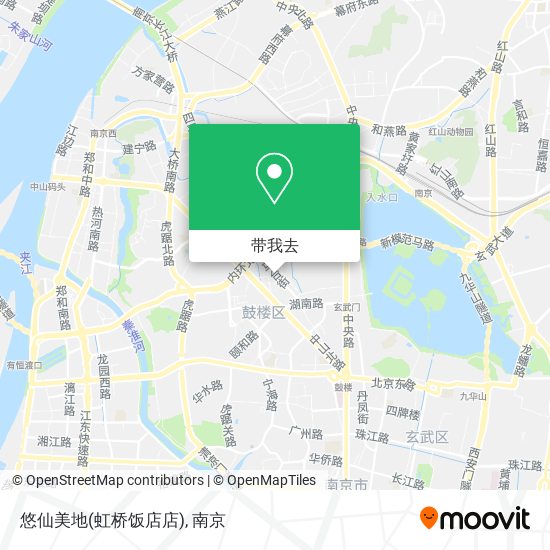 悠仙美地(虹桥饭店店)地图