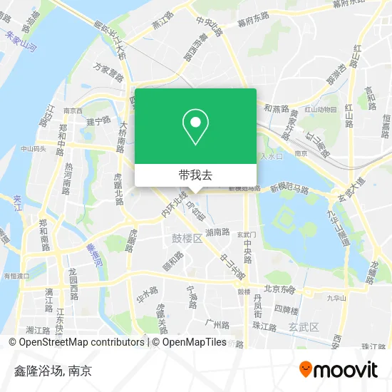 鑫隆浴场地图