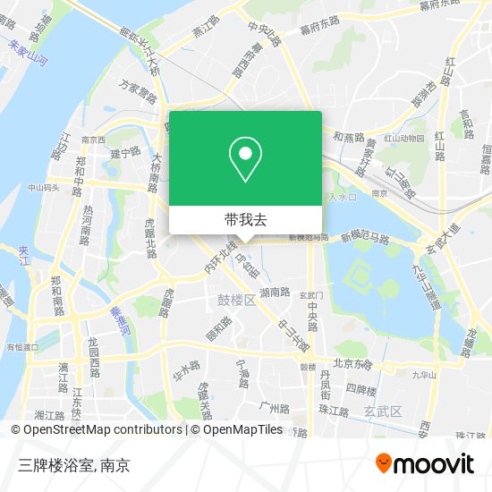 三牌楼浴室地图