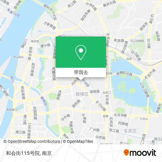 和会街115号院地图