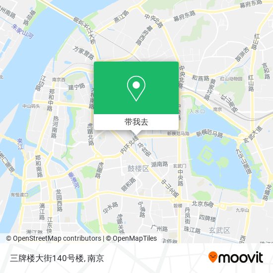 三牌楼大街140号楼地图