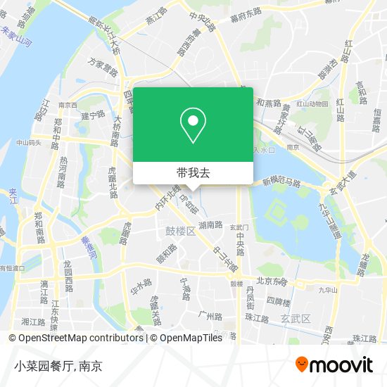 小菜园餐厅地图