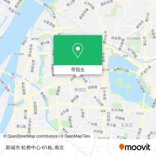 新城市·虹桥中心-01栋地图