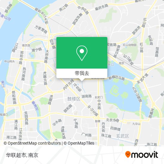 华联超市地图