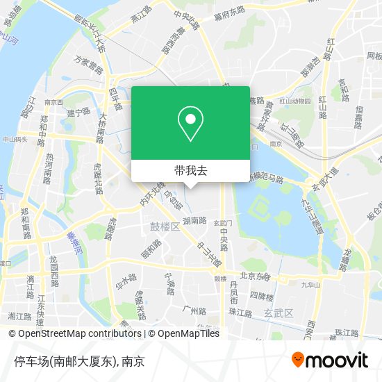 停车场(南邮大厦东)地图