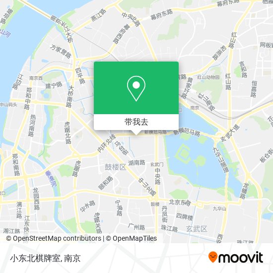 小东北棋牌室地图