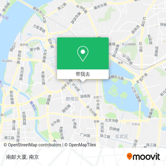 南邮大厦地图