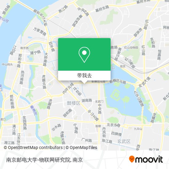 南京邮电大学-物联网研究院地图