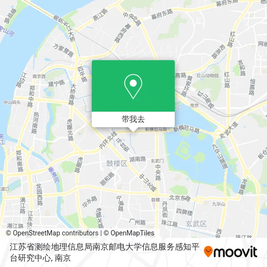 江苏省测绘地理信息局南京邮电大学信息服务感知平台研究中心地图