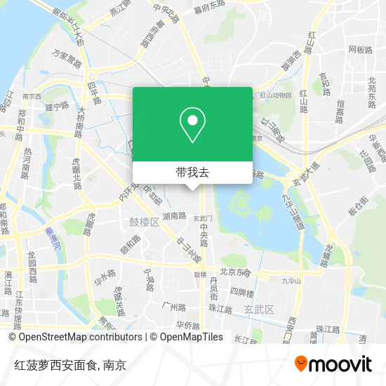 红菠萝西安面食地图