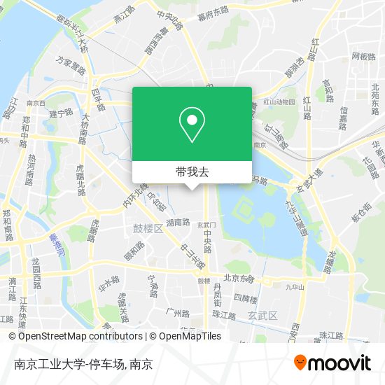 南京工业大学-停车场地图