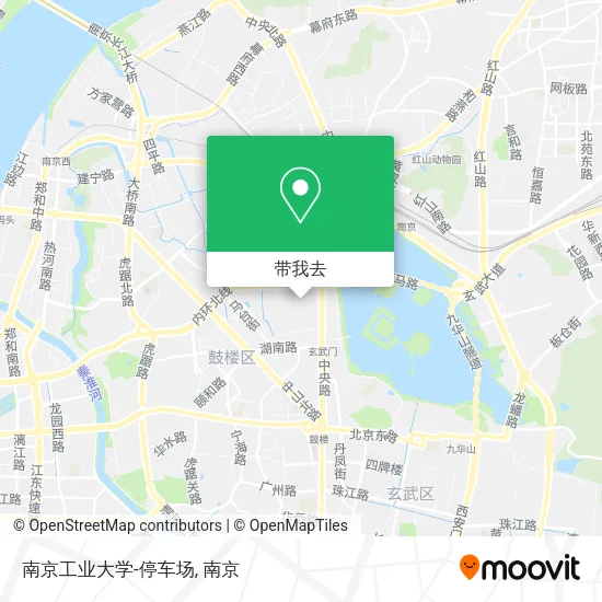 南京工业大学-停车场地图