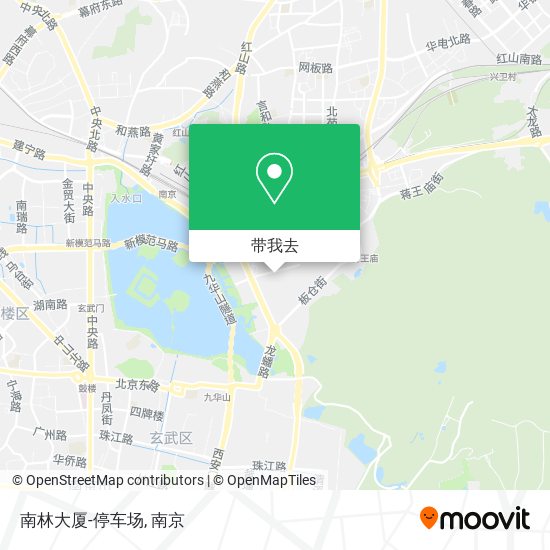 南林大厦-停车场地图