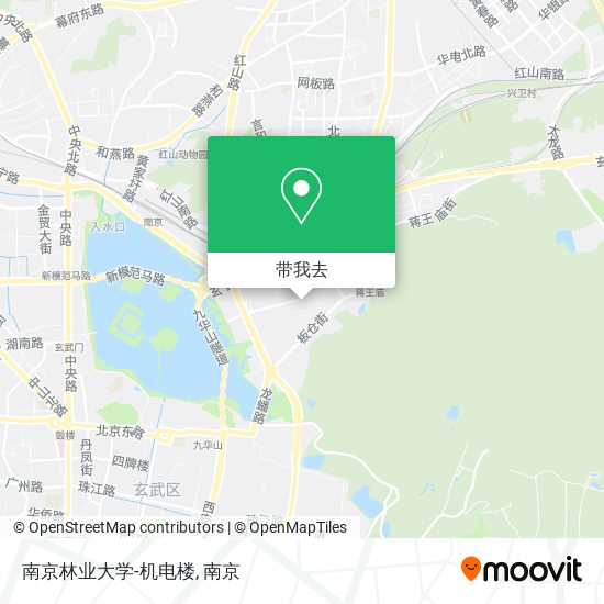 南京林业大学-机电楼地图