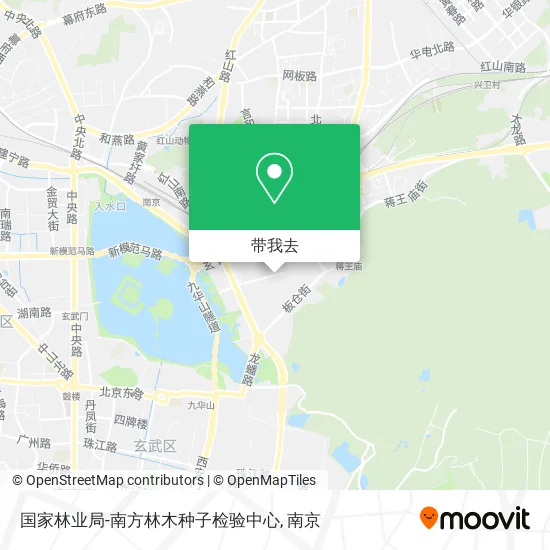 国家林业局-南方林木种子检验中心地图
