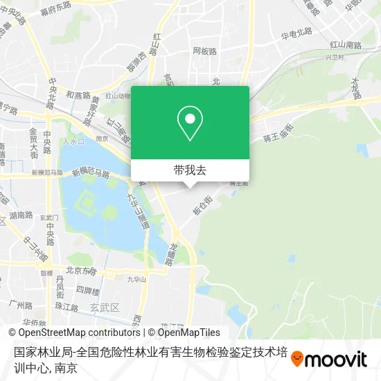 国家林业局-全国危险性林业有害生物检验鉴定技术培训中心地图