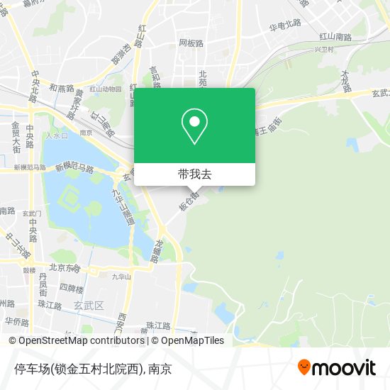 停车场(锁金五村北院西)地图