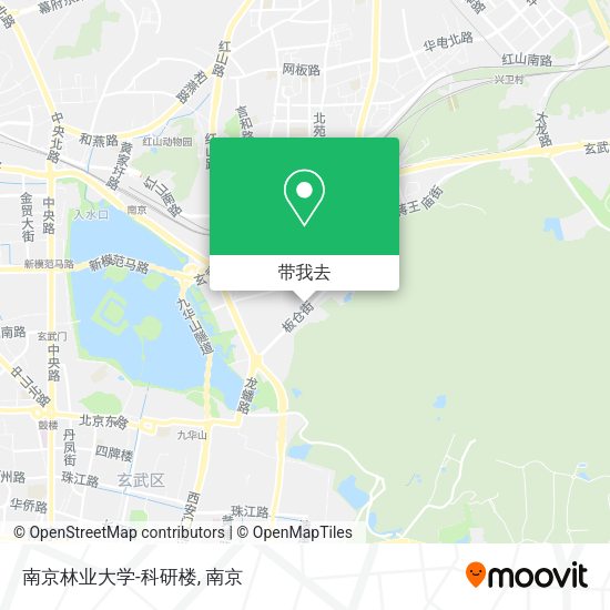 南京林业大学-科研楼地图