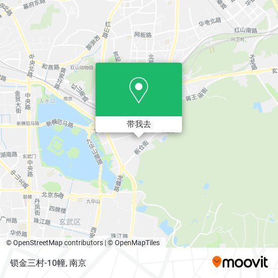 锁金三村-10幢地图