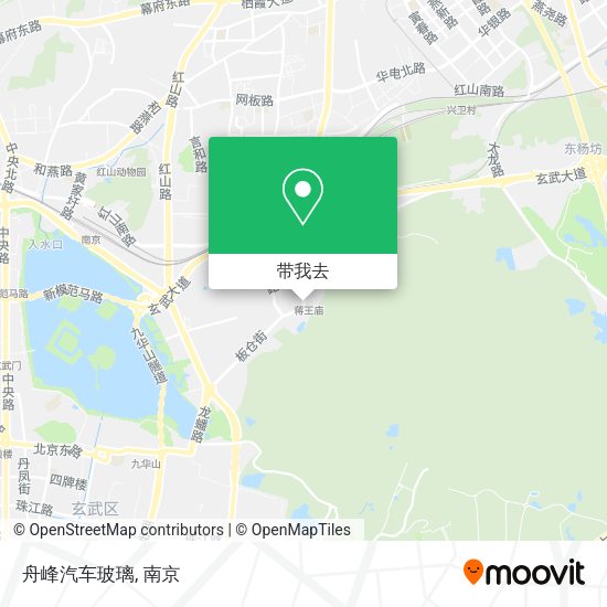 舟峰汽车玻璃地图