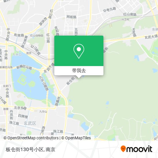 板仓街130号小区地图