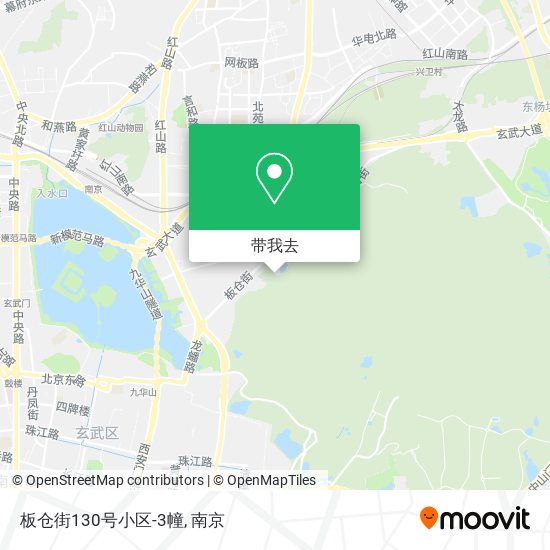 板仓街130号小区-3幢地图