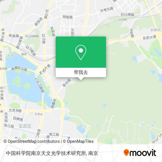 中国科学院南京天文光学技术研究所地图