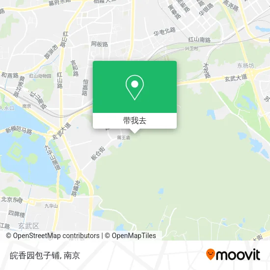 皖香园包子铺地图