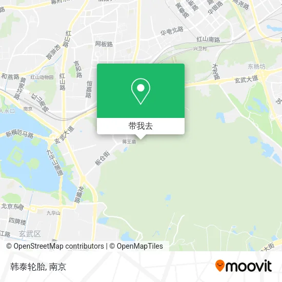 韩泰轮胎地图
