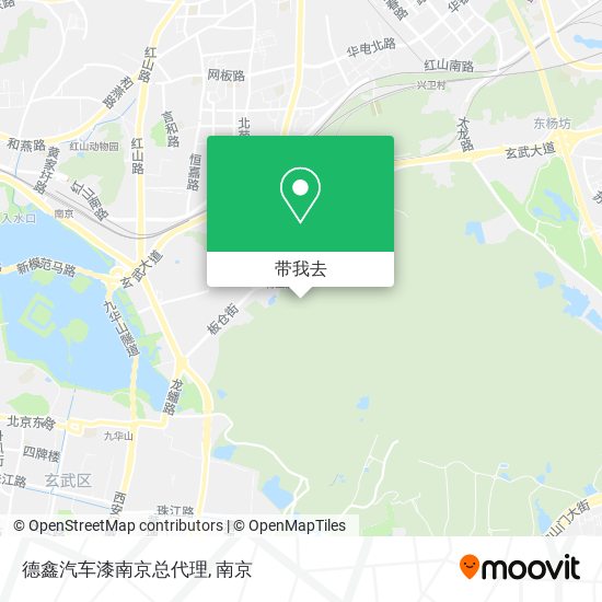 德鑫汽车漆南京总代理地图