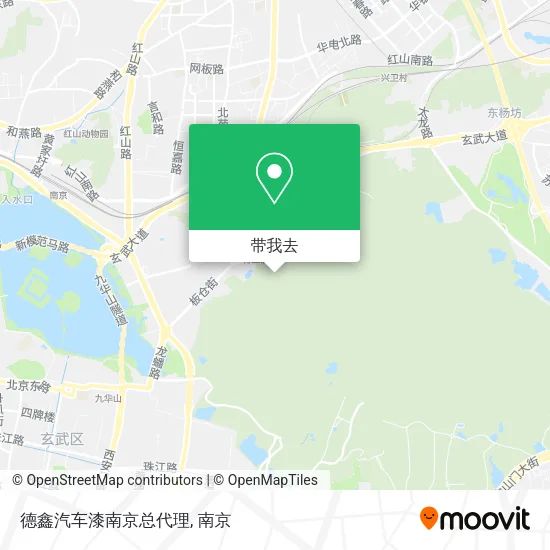 德鑫汽车漆南京总代理地图