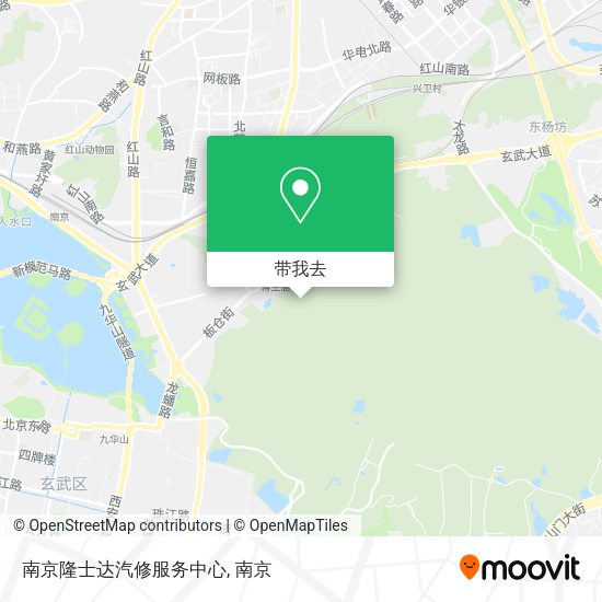 南京隆士达汽修服务中心地图