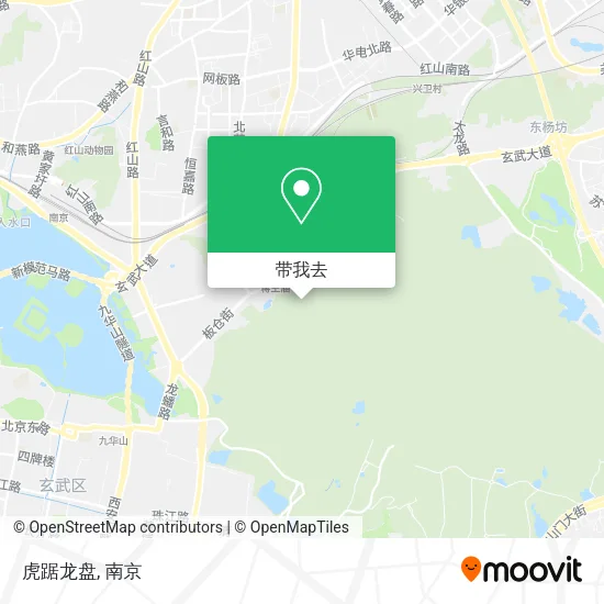 虎踞龙盘地图