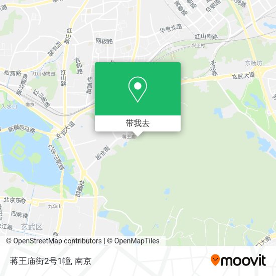 蒋王庙街2号1幢地图